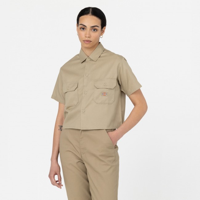 Dickies women's work shirt short sleeve Топы и рубашки Покупай в