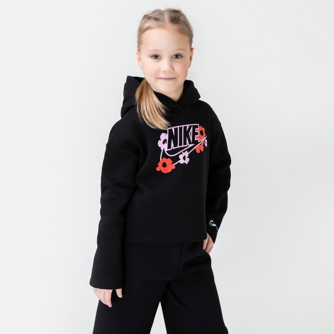 Nike girls floral graphic hoodie Sportland