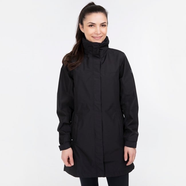 Helly hansen women s aden long rain jacket Sportland