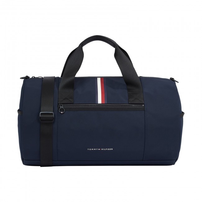 Tommy hilfiger men s skyline signature tape duffel bag Sportland