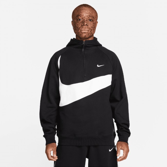 Nike swoosh fleece hoodie sale