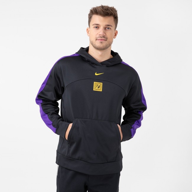 Lakers nike hoodie therma deals