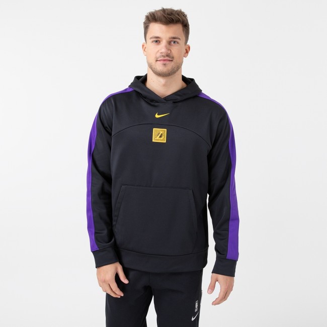 Nike los angeles lakers starting 5 men s therma fit nba pullover hoodie Sportland