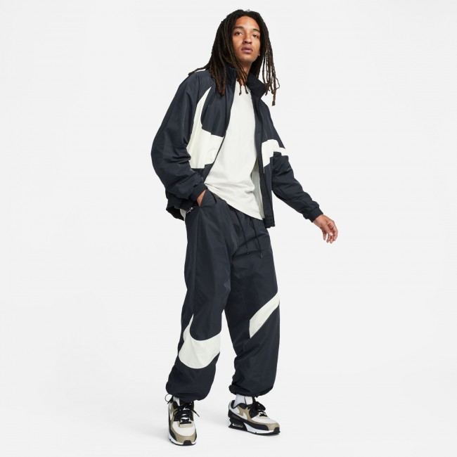 Nike swoosh woven top