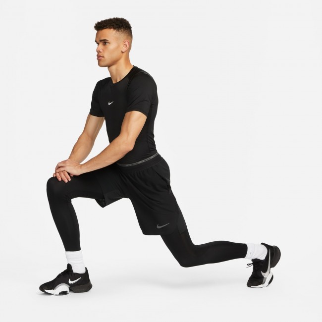 Nike pro men s dri fit tight short sleeve fitness top Sportland