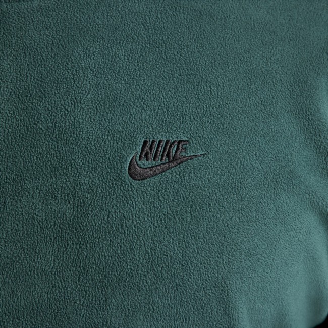 Nike club hoodie ash green deals