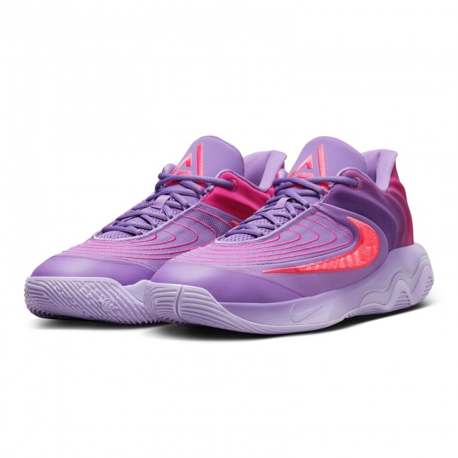 Mens pink nike basketball shoes online