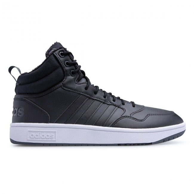 Adidas mens hoops 3.0 mid lifestyle basketball classic fur lining winterized shoes | Обувь для отдыха | Покупай в интернет-магазине Sportland