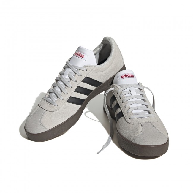 Adidas men s vl court lifestyle skateboarding suede shoes Sportland