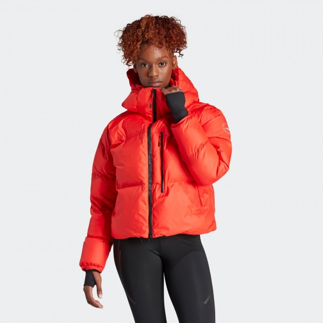 Adidas by stella mccartney padded bomber jacket online