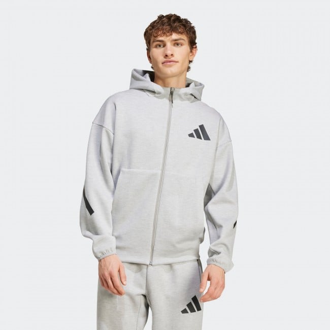 Adidas hooded track jacket on sale