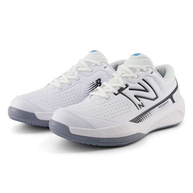 White new balance tennis shoes on sale