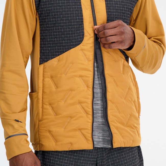 New balance men s impact run luminous heat jacket Sportland