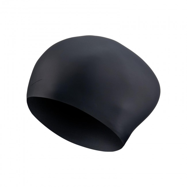 Nike solid long hair silicone training cap Sportland