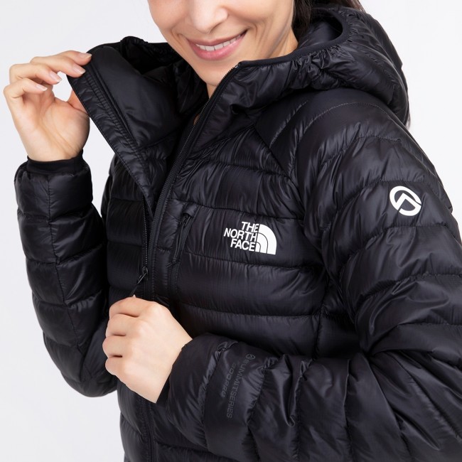 The north face women s summit breithorn hooded down jacket Sportland
